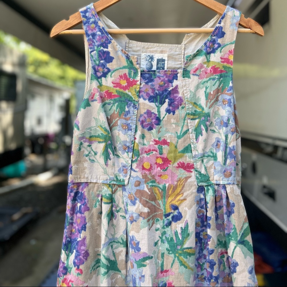 EDME & ESYLLTE for ANTHROPOLOGIE Floral Dress - Picture 4 of 16
